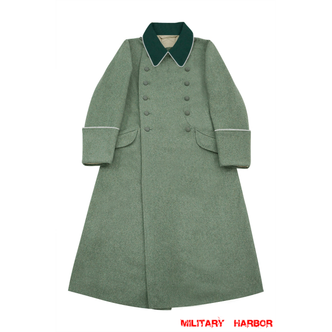 WWII German EM Fieldgrey wool Greatcoat of Infantry Regiment Grossdeutschland