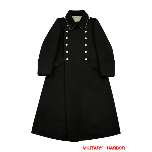WWII German M32 Allgemeine SS NCO Wool Greatcoat