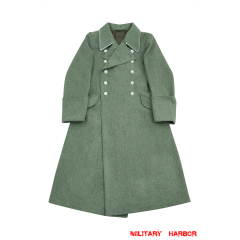 WWII German M37 Allgemeine SS Officer Wool Greatcoat