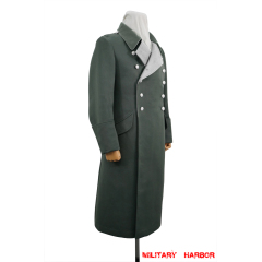 WWII German M37 Allgemeine SS General Gabardine Greatcoat