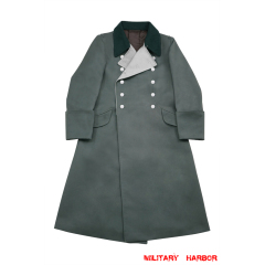 WWII German M40 Waffen SS General Gabardine Greatcoat