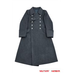 WWII German Luftwaffe Officer Wool Greatcoat