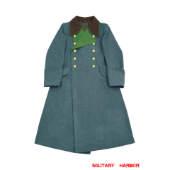 WWII German Police General Wool Greatcoat