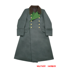 WWII German Police General Gabardine Greatcoat