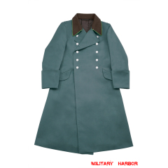 WWII German Police Officer Gabardine Greatcoat