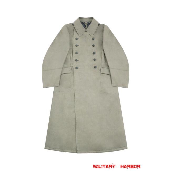 WWII German Officer rubberized raincoat