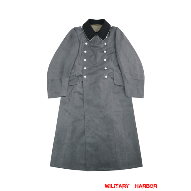WWII German SS Officer Rubberized Raincoat