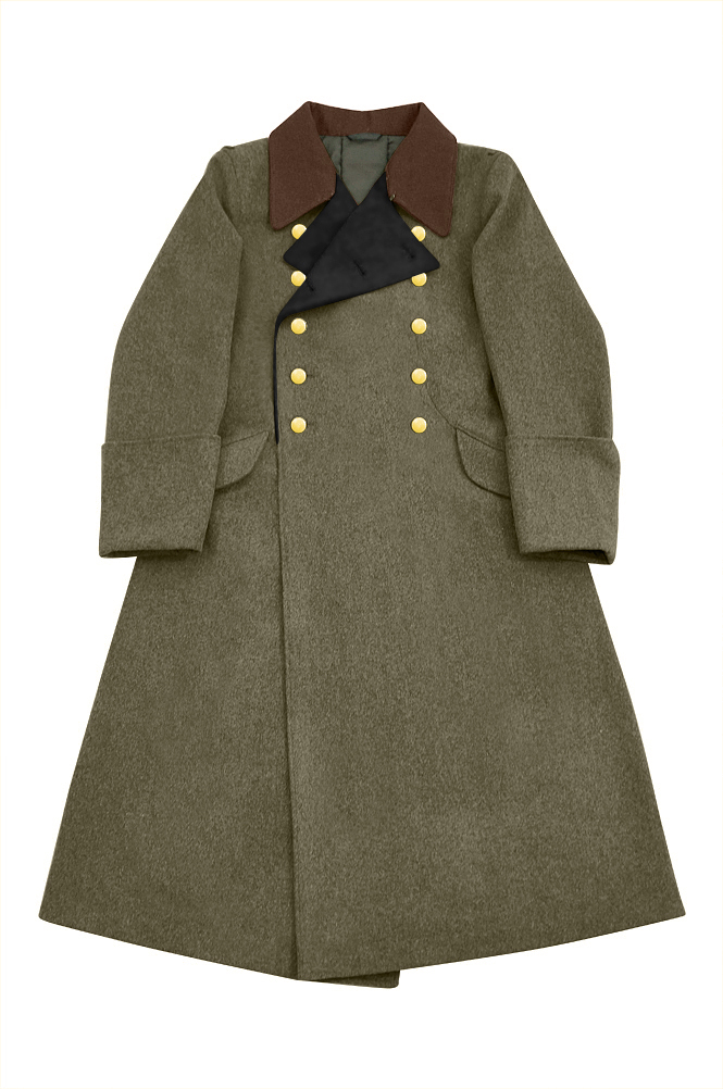 WWII German RAD General wool GreatcoatGreat Coats -Military Harbor