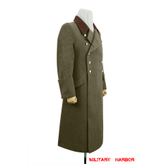 WWII German RAD Officer wool Greatcoat