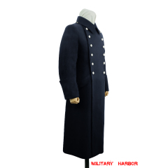 WWII German HJ Marine Wool Greatcoat