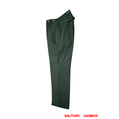 WWII German M40 summer HBT Reed Green Drill Service Trousers