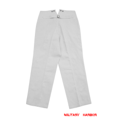 WWII German Heer / SS white cotton trousers