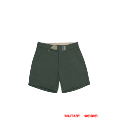 WWII German Summer HBT Reed Green Short Pants