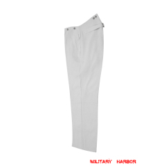 WWII German Kriegsmarine white cotton trousers