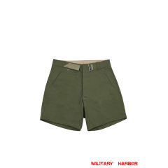 WWII German DAK/Tropical Afrikakorps Olive Short Pants