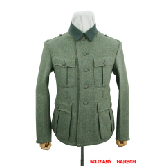 WWII German M34 Heer EM fieldgrey wool tunic Feldbluse