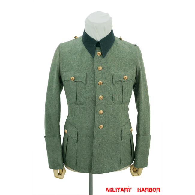 WWII German Kriegsmarine coastal M41 officer wool service tunic Jacket