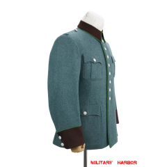 WWII German Police Wool Service Waffenrock Tunic
