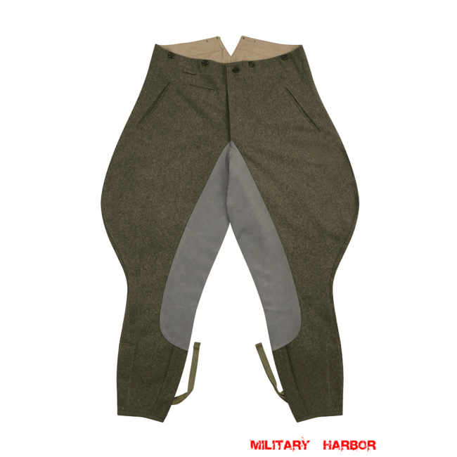 WWII German Wool Trousers,WW2 german uniforms,WWII army uniform,WWII german militaria,wehrmacht,german military clothing,WW2 reproduction,Riding Breeches