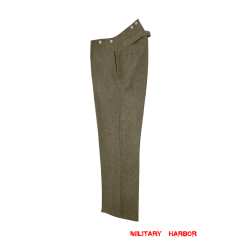 WWII German RAD EM Wool Trousers