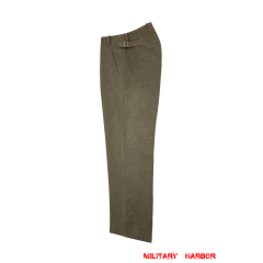 WWII German RAD Officer Wool Straight Trousers