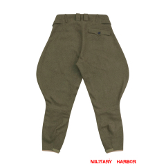 WWII German Wool trousers,WW2 german uniforms,WWII army uniform,WWII german militaria,wehrmacht,german military clothing,WW2 reproduction,ridding breeches, HJ breeches