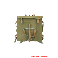 WWII Japanese Linen Flax Backpack 第二次世界大戦 日本帝国 背のう