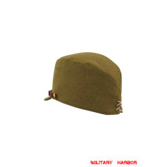 WWII Japanese IJA Army EM field cap wool yellowish brown  第二次世界大戦 日本帝国陸軍 兵用略帽戦闘帽 ウール 黄褐色