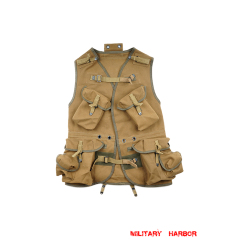 WWII US ARMY D Day Assault Vest in OD No.3