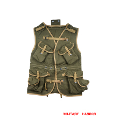 WWII US ARMY D Day Assault Vest in OD No.7