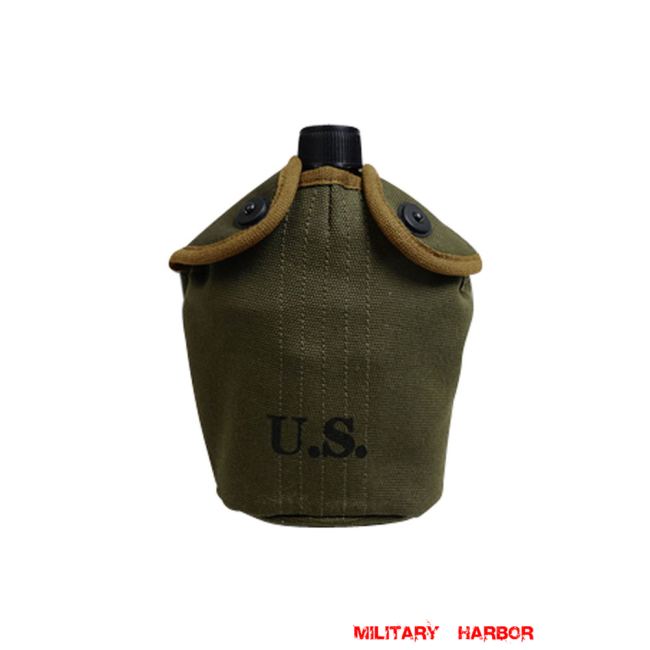 WWII Army M1910 Canteen Cover in OD7