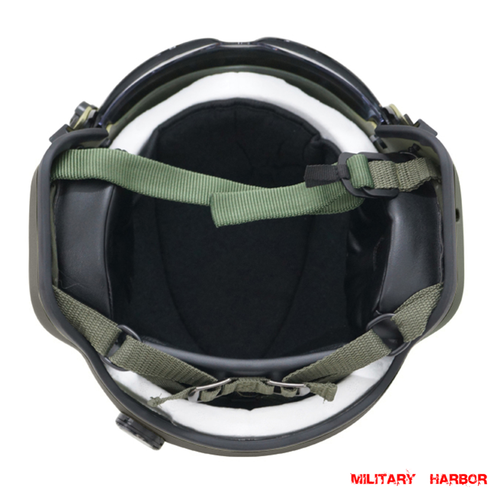 HGU-56P Helicopter Pilot Helmet with Dual lens and face shield airsoft ...