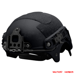 US Seal IBH Tactical helmet with NVG Mount ABS for airsoft black