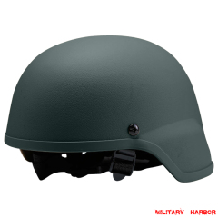 Military Army MICH2000 Helmet ABS for airsoft green
