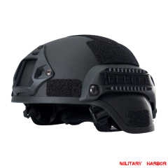 Military Army MICH2000 Tactical Helmet ABS for airsoft black