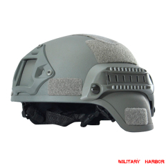 Military Army MICH2000 Tactical Helmet ABS for airsoft grey