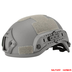 Military Army MICH2001 Tactical Helmet ABS for airsoft grey