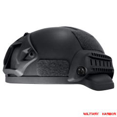 Military Army MICH2002 Tactical Helmet ABS for airsoft black