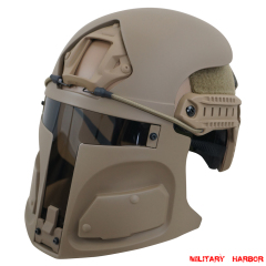 US army helmet,US navy helmet,star war helmet,fast helmet,Desert Raider Bounty Hunter Helmet Mask